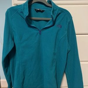 North face 3/4 Zip Women’s Large